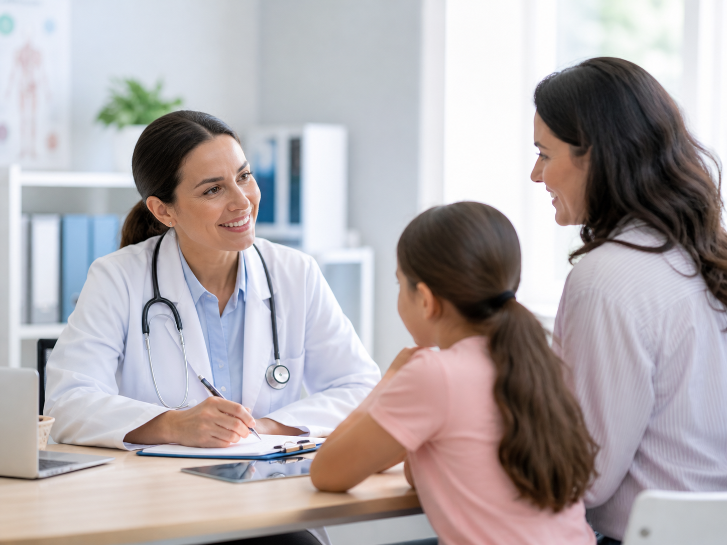 Medico ateniendo a paciente — Medicina General